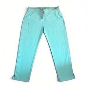 FIGS Kade Straight Leg Cargo Scrub Pants Womens  Medical Uniform-XL